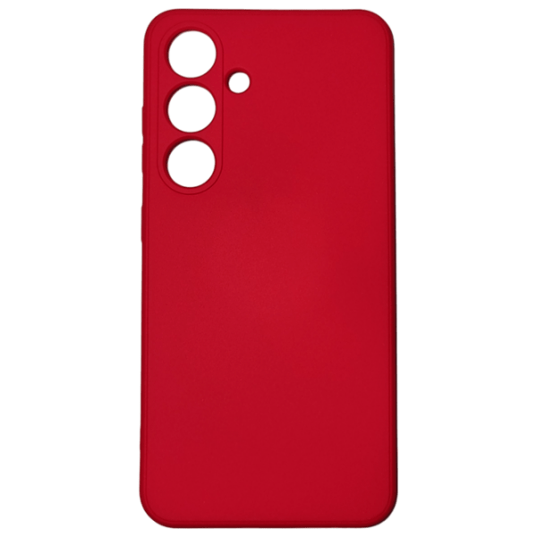 Чехол для смартфона Samsung Galaxy S24 (Soft Touch) Красный EVO, TPU, Back photo 1