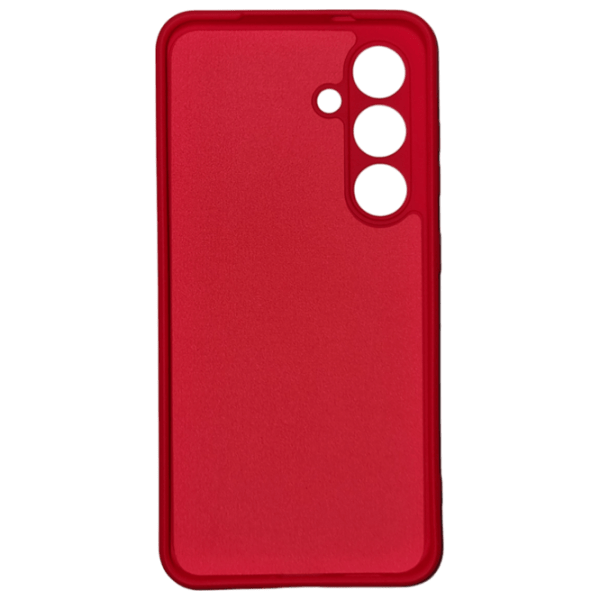 Чехол для смартфона Samsung Galaxy S24 (Soft Touch) Красный EVO, TPU, Back photo 2