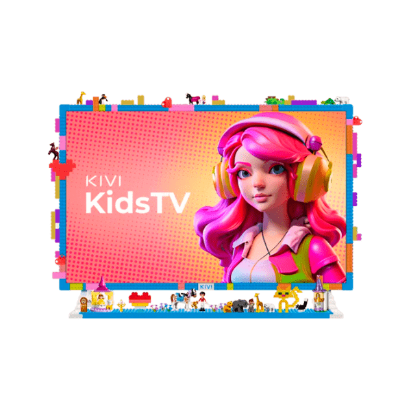 Televizor Kivi KidsTV Smart TV Full HD Blue 32" | DLED | Full HD photo 3