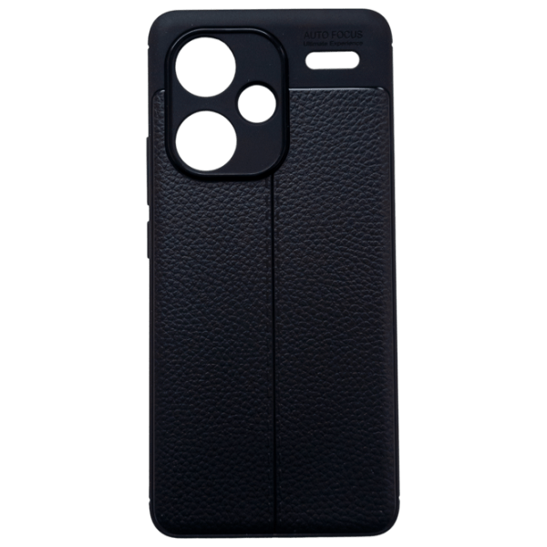Чехол для смартфона Xiaomi Redmi Note 13 Pro Plus (Leather) Черный EVO, TPU, Back photo 1