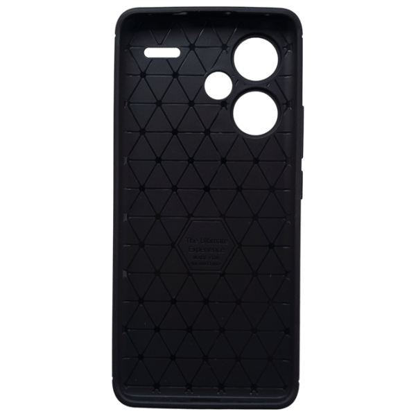 Чехол для смартфона Xiaomi Redmi Note 13 Pro Plus (Leather) Черный EVO, TPU, Back photo 2