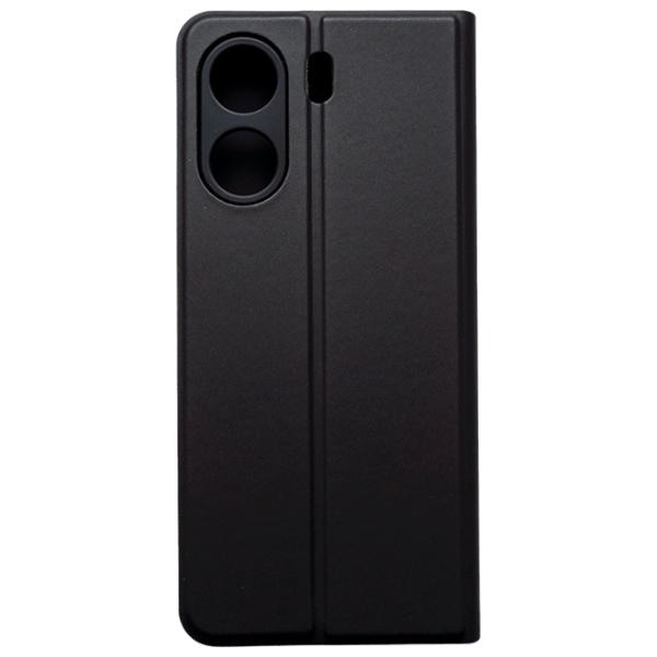Чехол для смартфона Xiaomi Redmi 13C (Flip Cover) Черный EVO, Экокожа, Чехол книжка photo 3