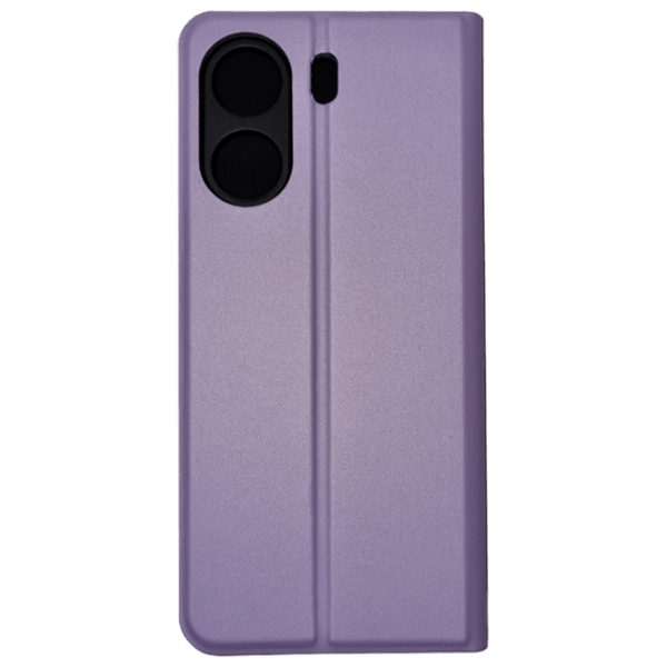 Чехол для смартфона Xiaomi Redmi 13C (Flip Cover) Пурпурный EVO, Экокожа, Чехол книжка photo 3