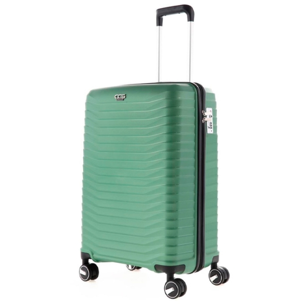 Valiză CCS 5235 Set Green Metalic 105 l  photo 2