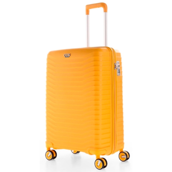 Чемодан CCS 5235 Set Желтый 105л   photo 2