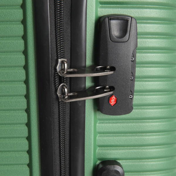 Чемодан CCS 5224 Set Зелёный Metalic 105 л  photo 7