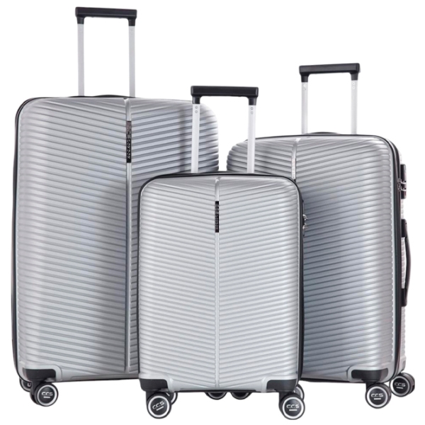 Чемодан CCS 5224 Set Серебристый 105 л  photo 1