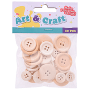 Set de creație Art&Craft Nasturi 48028 Multicolor Pentru copii, 6+