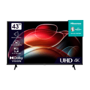 Телевизор Hisense 43A6K Smart TV 4K Черный 43" | DLED | 4K