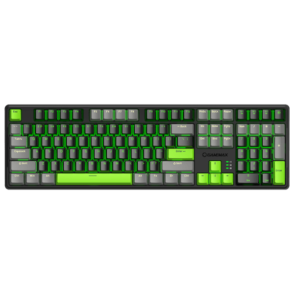 Tastatură Gamemax Rampage X2 Black Gaming, Cu fir photo 1