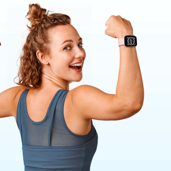 Умные часы Amazfit Bip 5 Розовый 1.91" | 45 мм | Поликарбонат/ Силикон| W2215AP2N photo 8