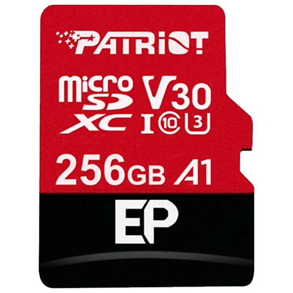 MicroSD Patriot V30 A1 256 GB  photo 1