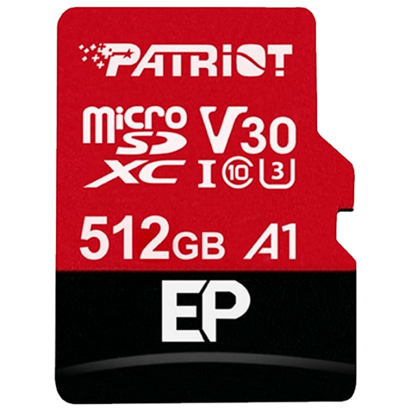 MicroSD Patriot V30 A1 512 GB  photo 1