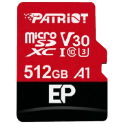 MicroSD Patriot V30 A1 512 GB 