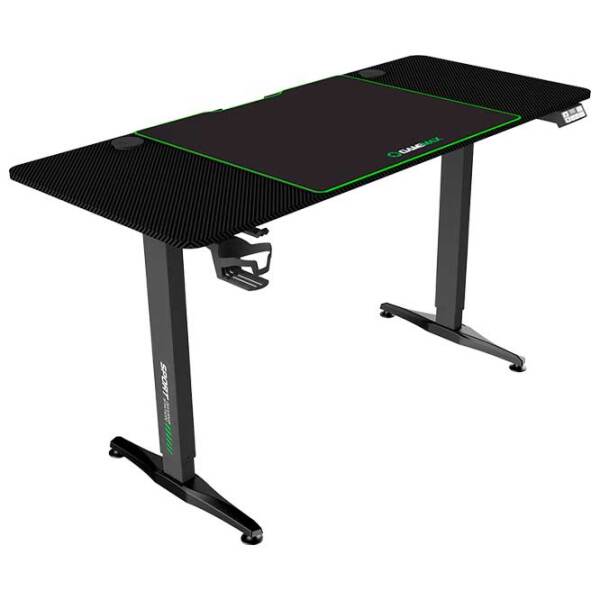 Masă gaming Gamemax D140-Carbon-EC Black  photo 2