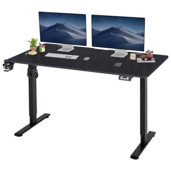 Masă gaming Gamemax D140-Carbon-EC Black  photo 3