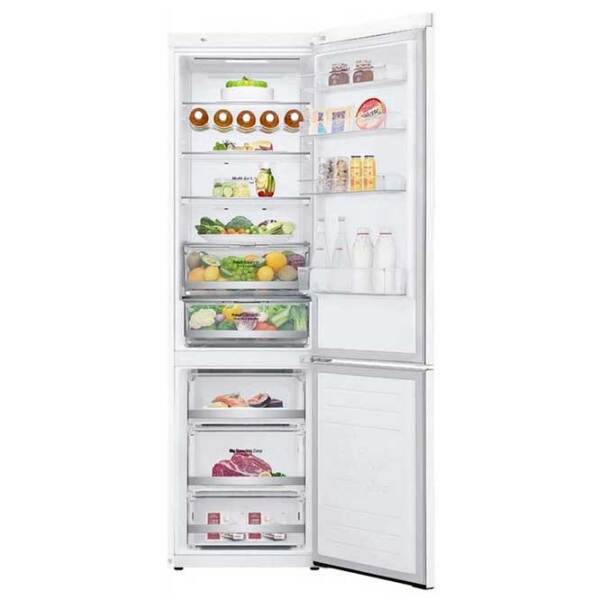 Frigider LG GBB72SWDMN White 277l/ No Frost, 107l/ No Frost, E photo 4