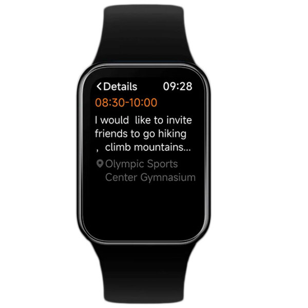 Фитнес-браслет Xiaomi Smart Band 8 Pro Черный 1.74", 336 x 480, AMOLED photo 4