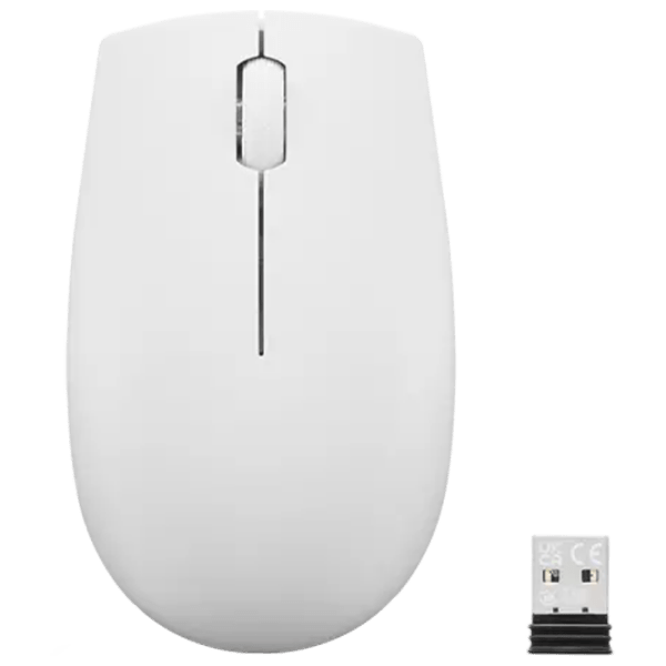 Мышь Lenovo 300 Compact Серый Беспроводные, 1000 dpi photo 1