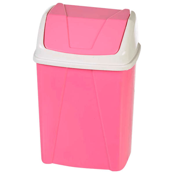 Coș de gunoi Magnus CK 001 Pink Plastic, 9 l photo 1