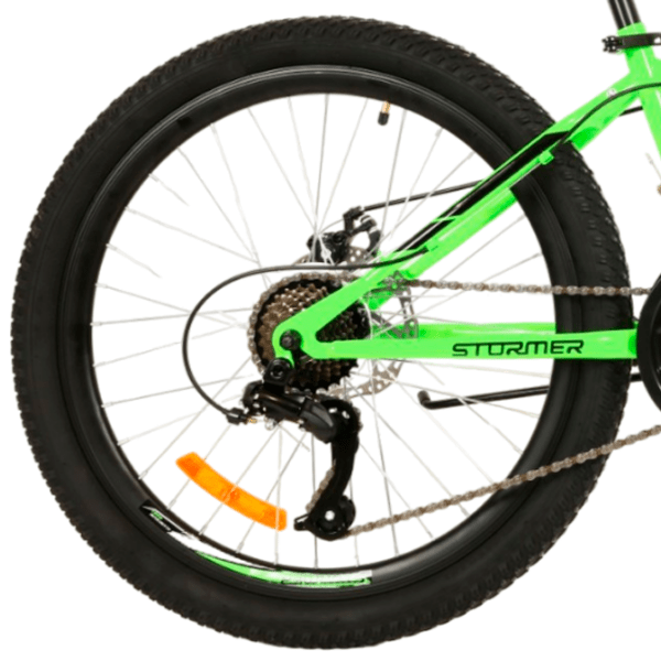 Bicicletă Stormer Forest 24" 14" Green Black Aluminiu / Pentru copii photo 4