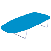 Masă de călcat Metrox Mini 1644 Blue Lungimea suprafeței de lucru: 70 cm, Lățimea suprafeței de lucru: 30 cm