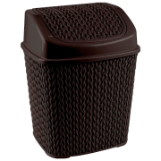 Coș de gunoi Magnus CK 017 Brown Plastic, 6.5 l