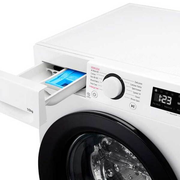 Mașină de spălat LG F4WR510SBW White 10 kg, 1400 rpm, A photo 5