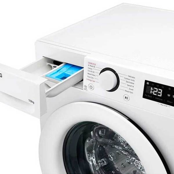 Mașină de spălat LG F4WR510SWW White 10 kg, 1400 rpm, A photo 4