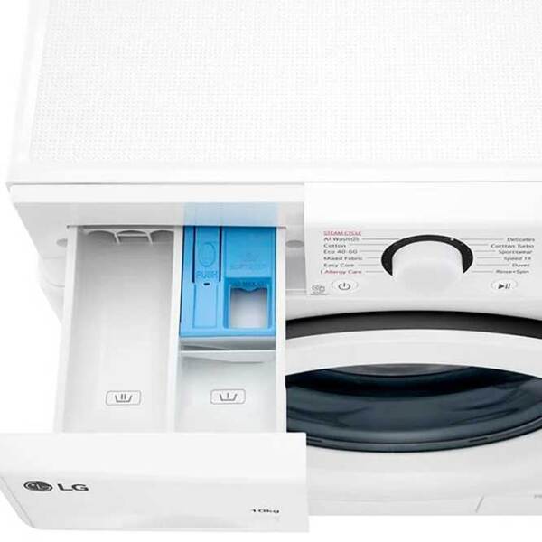 Mașină de spălat LG F4WR510SWW White 10 kg, 1400 rpm, A photo 5