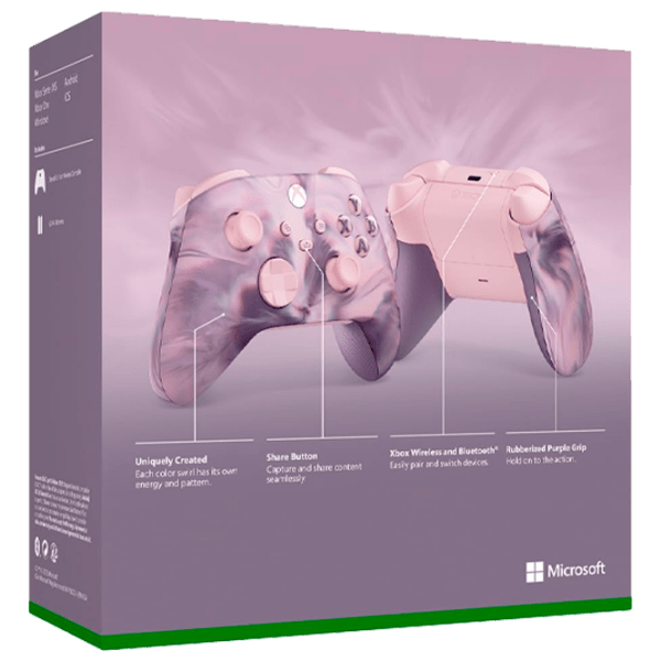 Геймпад Microsoft Dream Vapor Special Edition Розовый Беспроводные / 13 buttons photo 13
