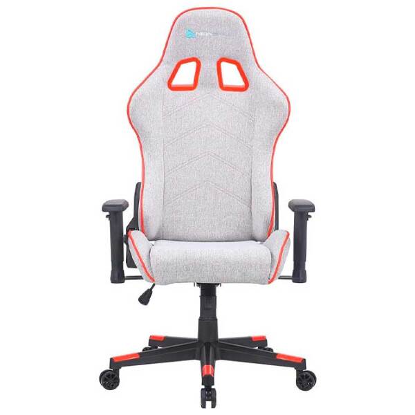 Scaun Gaming Newskill Zephyr Kitsune 5608861 Gray Red  photo 3