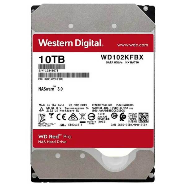HDD Western Digital WD102KFBX 3.5'' 10 TB  photo 4