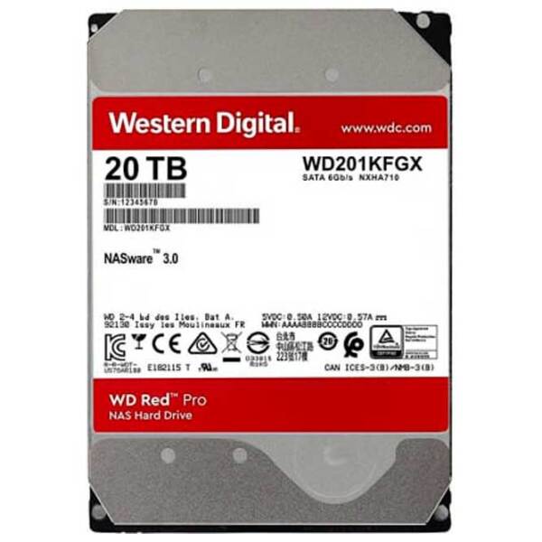 HDD Western Digital WD201KFGX 3.5'' 20 TB  photo 2