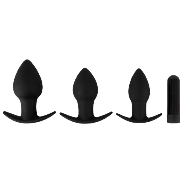 Анальная игрушка Black Velvets Butt Plug 05563510000 Черный  photo 1
