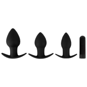 Анальная игрушка Black Velvets Butt Plug 05563510000 Черный 