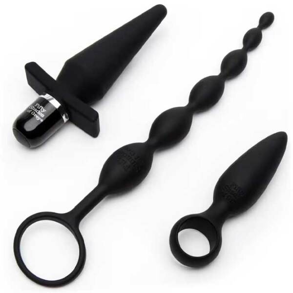 Анальная игрушка Fifty Shades of Grey Pleasure Overload Take it Slow Черный  photo 2