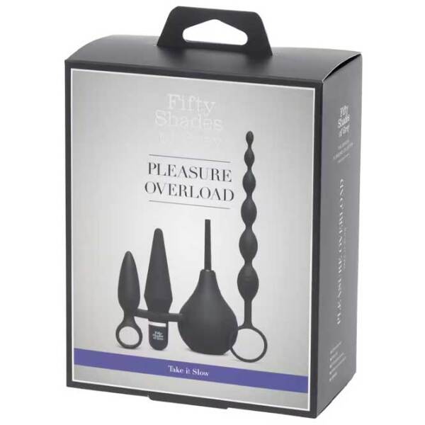 Анальная игрушка Fifty Shades of Grey Pleasure Overload Take it Slow Черный  photo 3