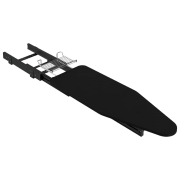 Гладильная доска Starax S-6616-A Черный Длина рабочей поверхности: 92 см, Ширина рабочей поверхности: 33 см