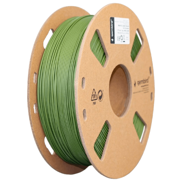 Филамент Gembird 3DP-PLA-01-MTMG Зелёный  photo 1