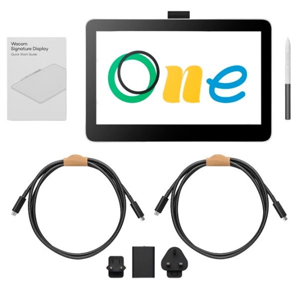 Tabletă grafică Wacom One 13 Touch White A5, 2540 lpi photo 15