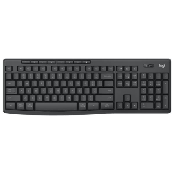 Tastatura & Mouse Logitech MK370 Graphite Home and Office, Fără fir photo 4
