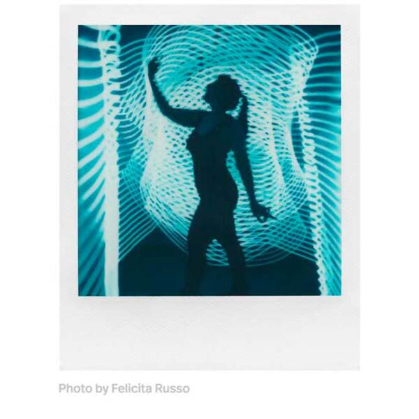Фотобумага для Polaroid 600 (8шт.) Синий Цветная photo 3