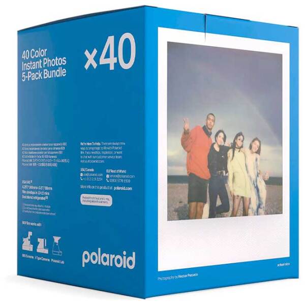 Hârtie foto pentru Polaroid 600 (40buc.) Multicolor Color photo 2