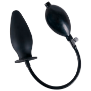 Анальная игрушка You2Toys True Black Inflatable Dildo Черный 