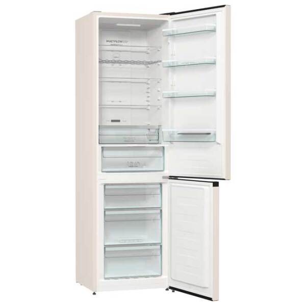 Frigider Gorenje NRK6202AC4 Beige 235l/ No Frost, 96l/ Manual, A++ photo 4