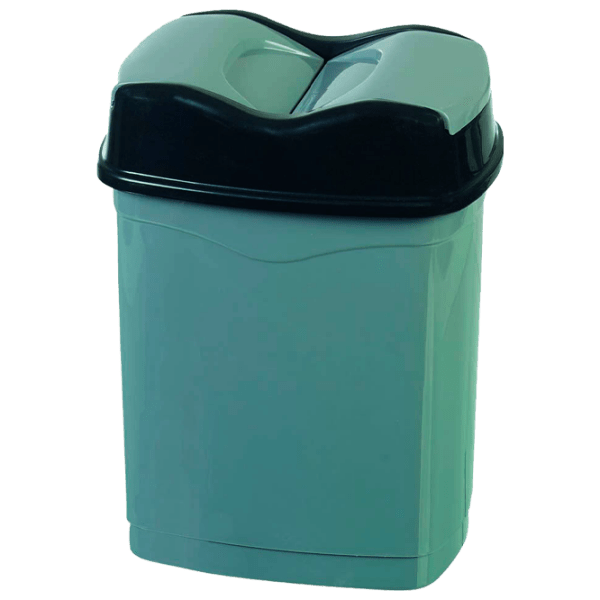 Coș de gunoi Magnus CK 008 Gray Plastic, 8 l photo 1
