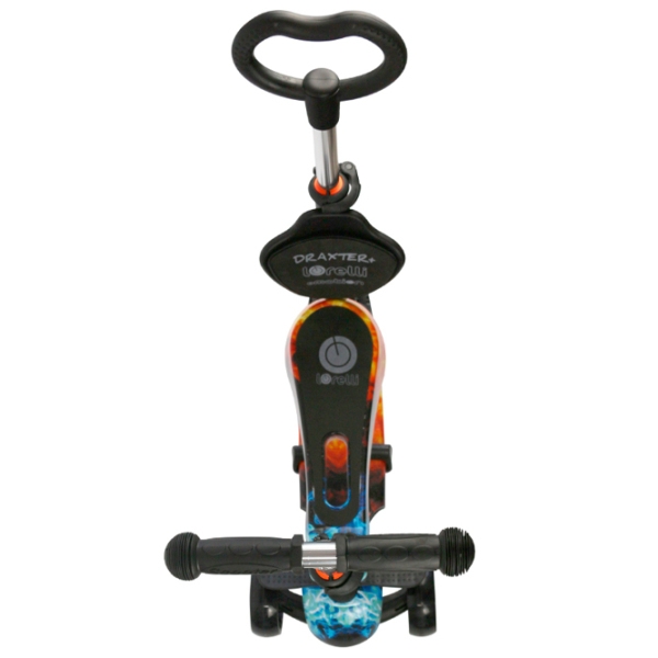 Детский трёхколёсный самокат Lorelli Draxter (10390140018) Черный 3 года, 20 кг, Пластиковые с силиконом photo 5