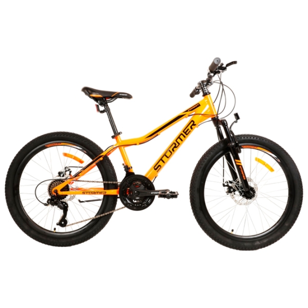 Bicicletă Stormer Forest 24" 14" Orange Black Aluminiu / Pentru copii photo 1