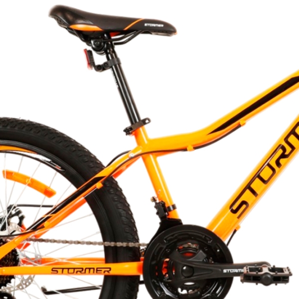 Bicicletă Stormer Forest 24" 14" Orange Black Aluminiu / Pentru copii photo 3